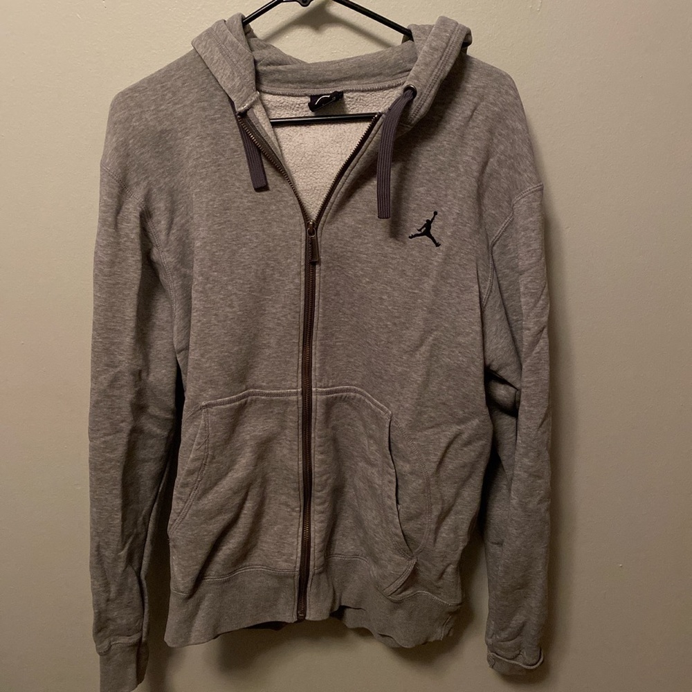 Nike air Jordan grey hoodie